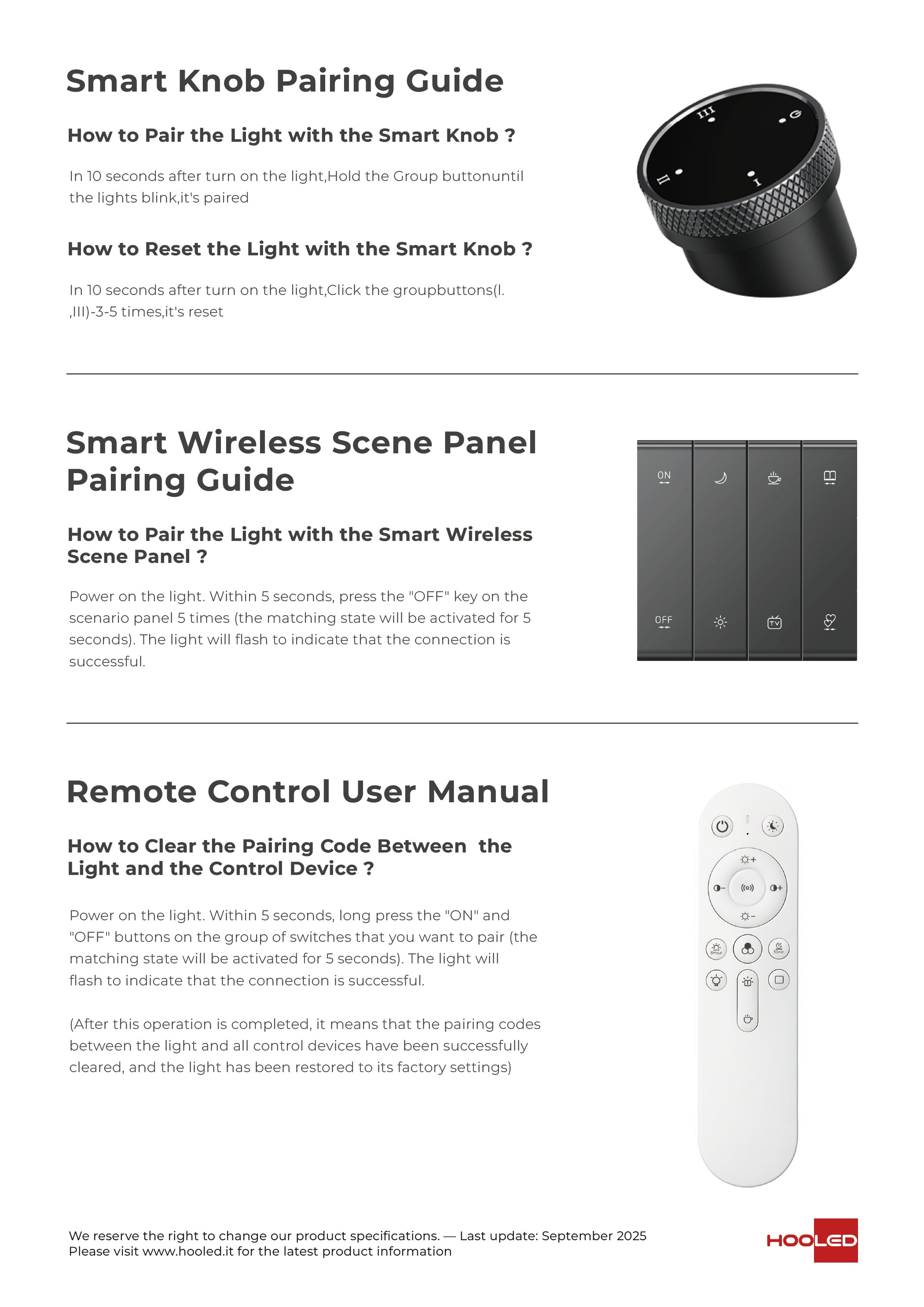 Smart Spot Light Black/White - SP012BX SP012WX