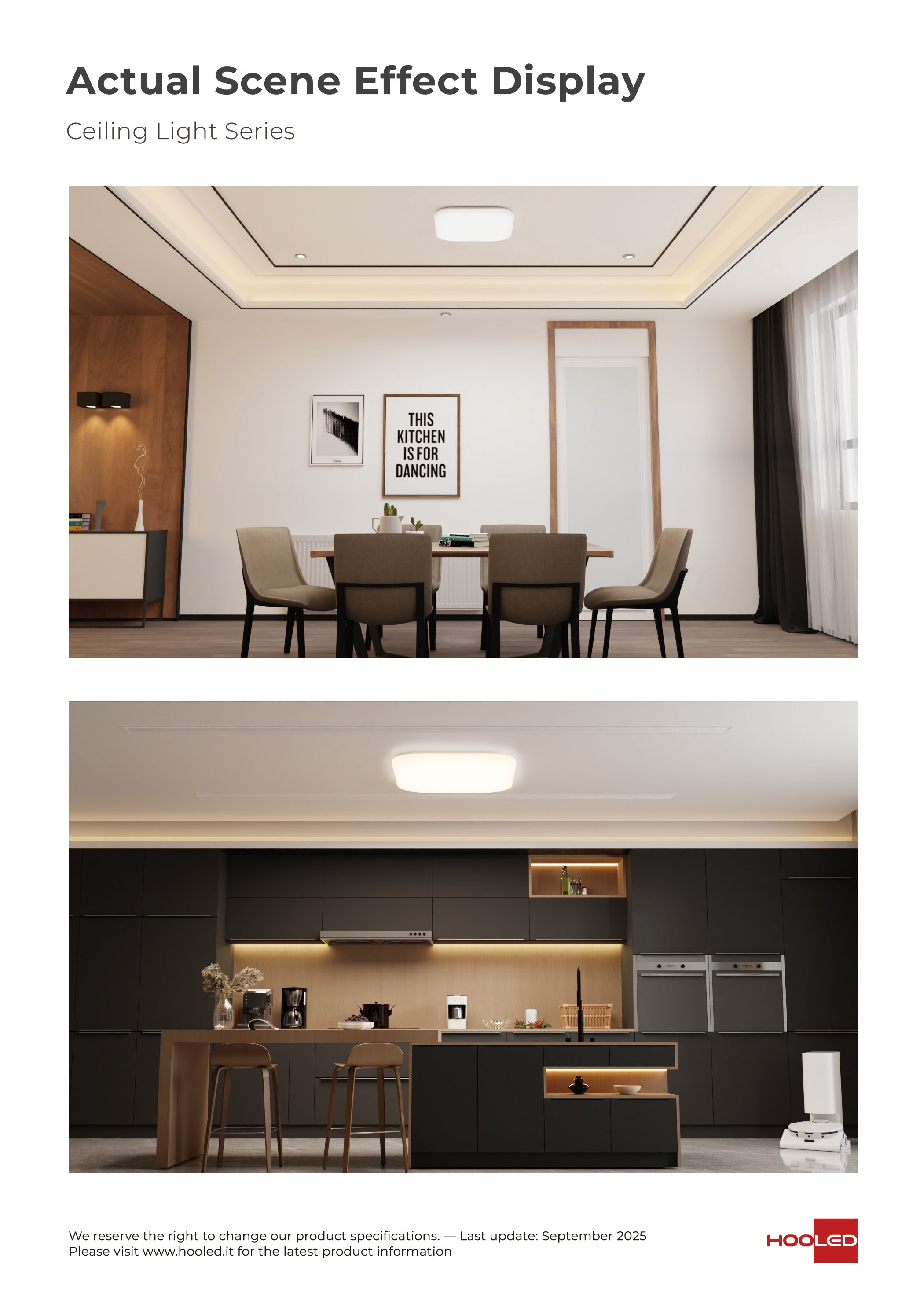 Plafoniera LED Quadrate - CEL423 CEL424