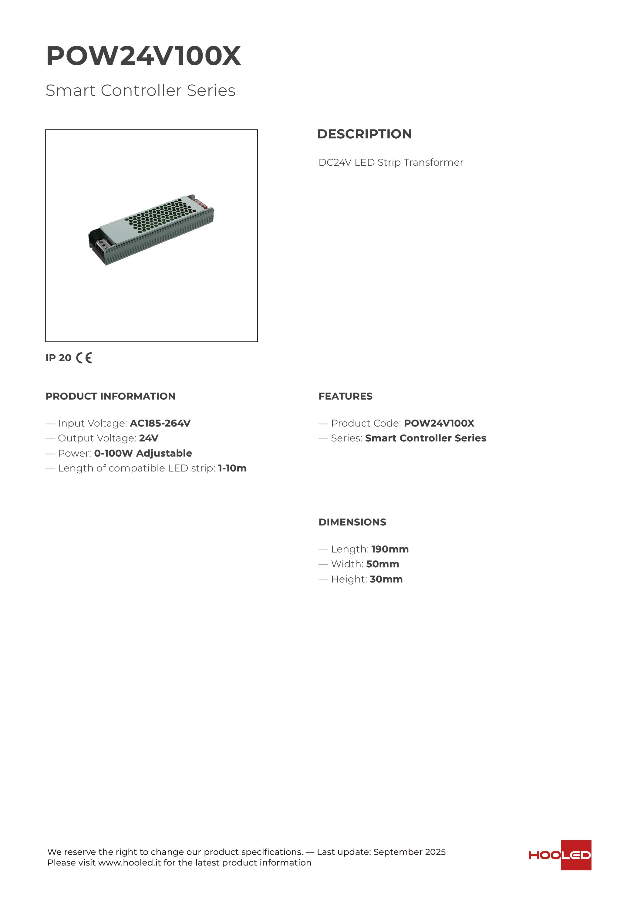 Smart Power - POW24V100X