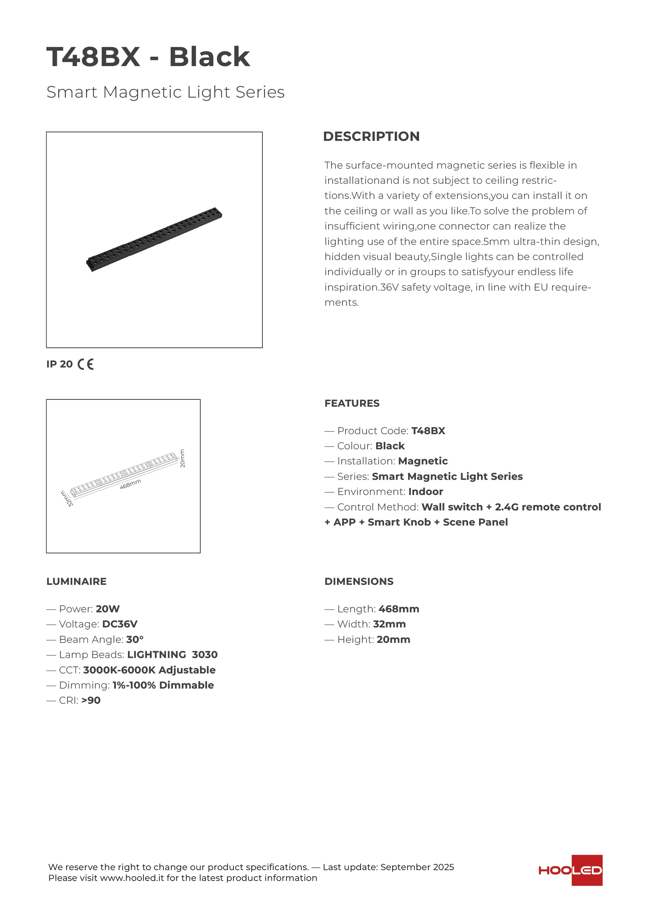 Grille Light Black/White - T48BX T48WX