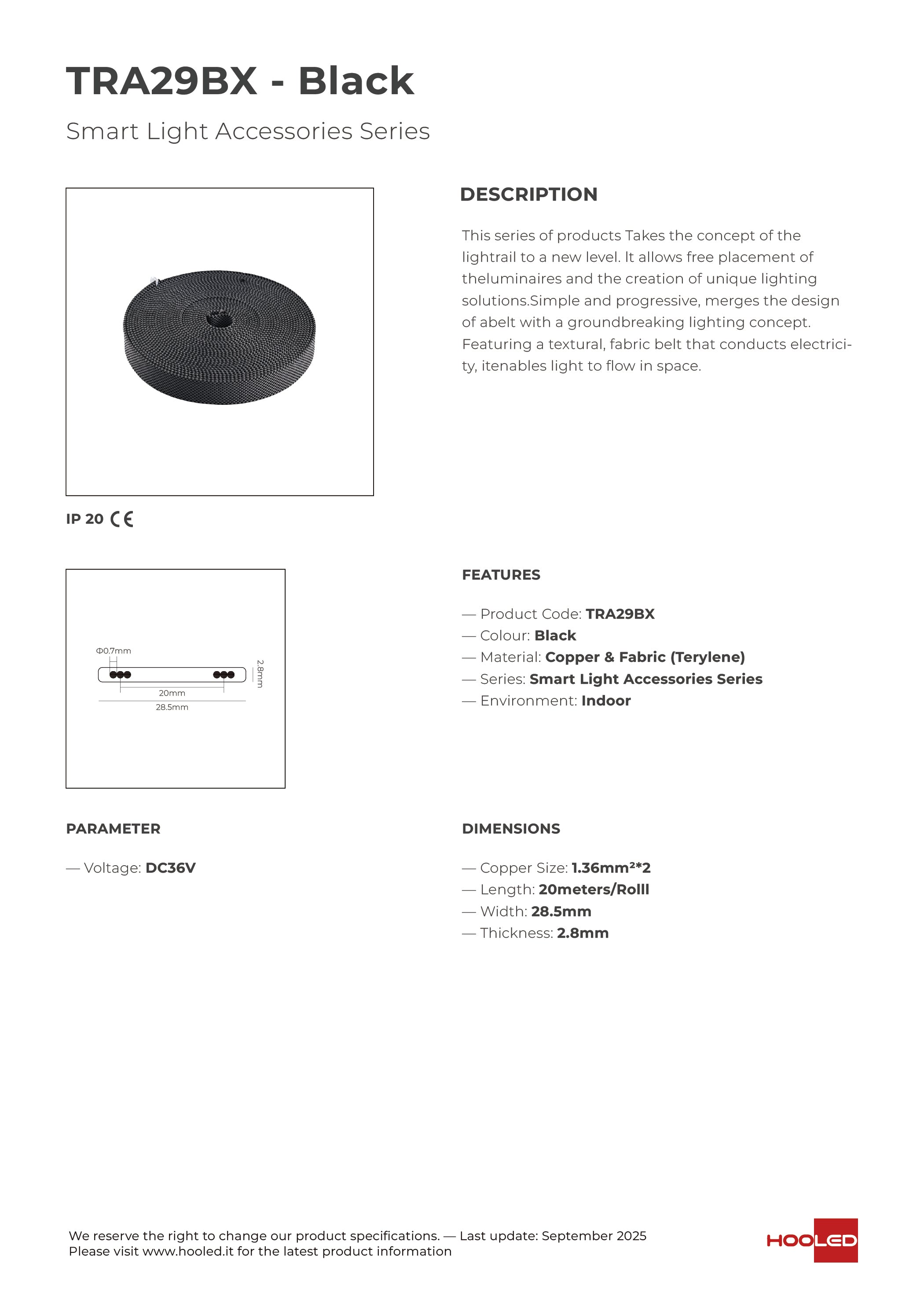 Belt Black/White/Orange/Red - TRA29BX TRA29WX TRA29HX TRA29RX