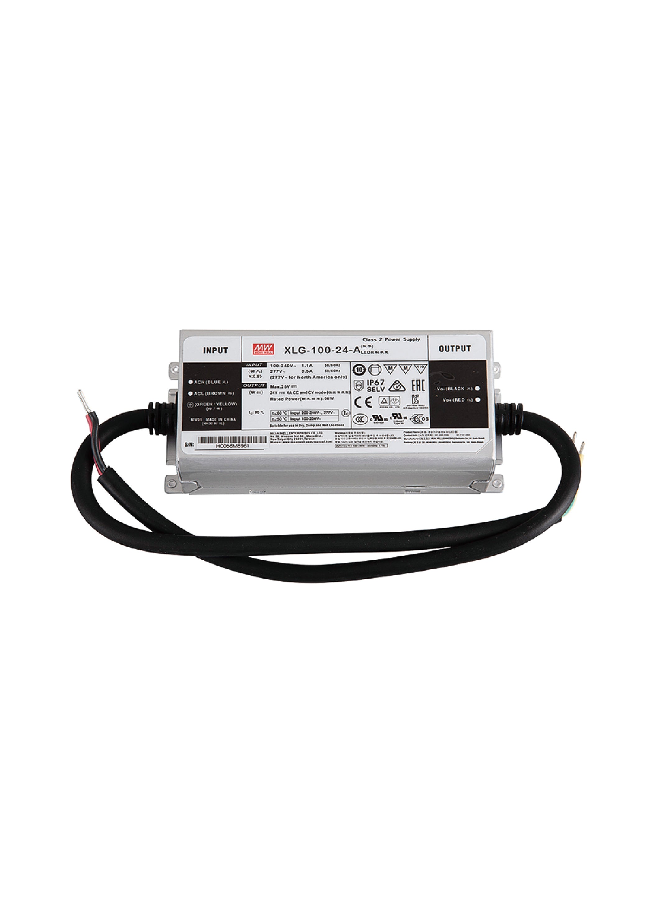 Alimentatore - XLG-100-12-A XLG-100-24-A