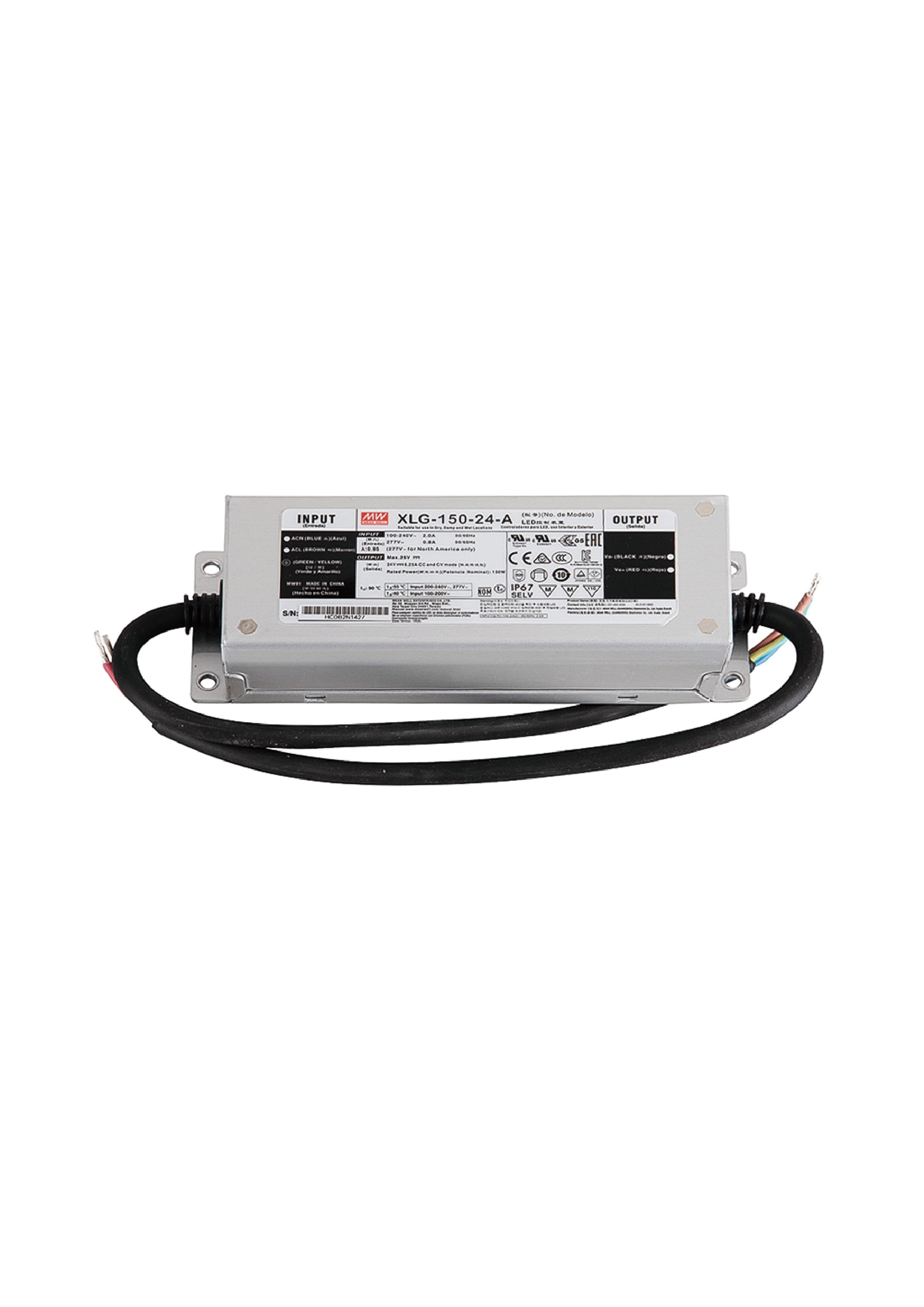 Alimentatore - XLG-150-12-A XLG-150-24-A