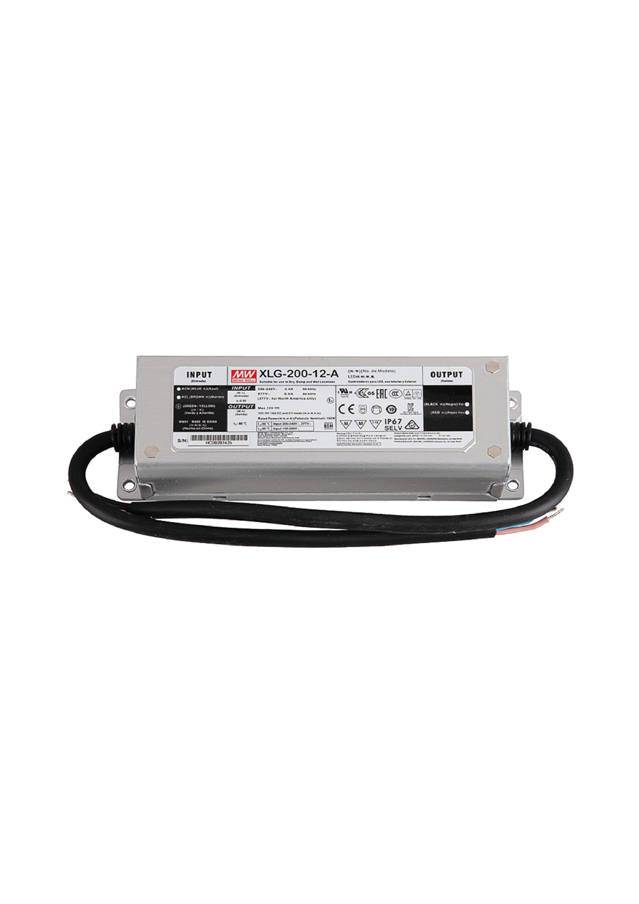 Alimentatore - XLG-200-12-A XLG-200-24-A