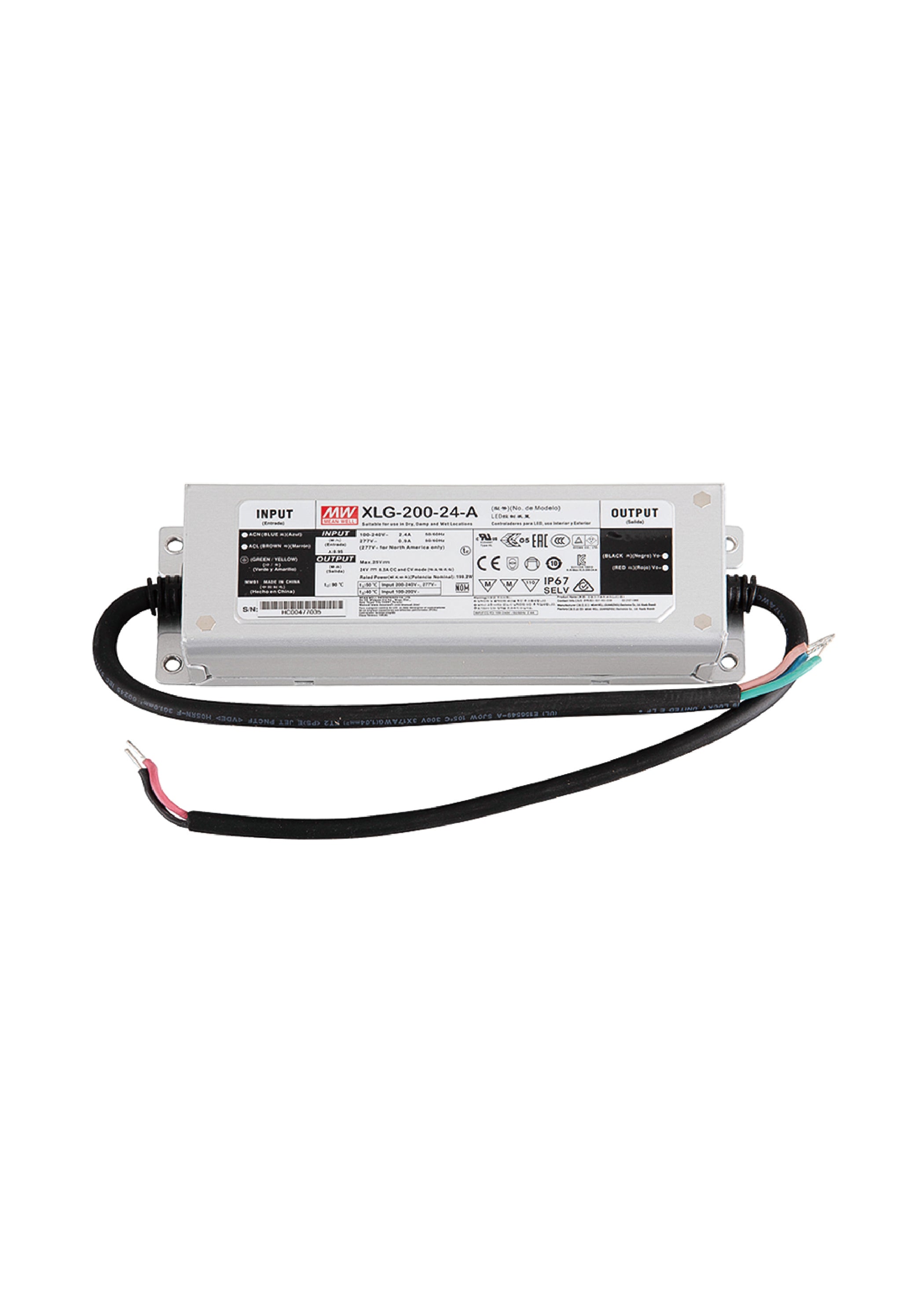 Alimentatore - XLG-200-12-A XLG-200-24-A