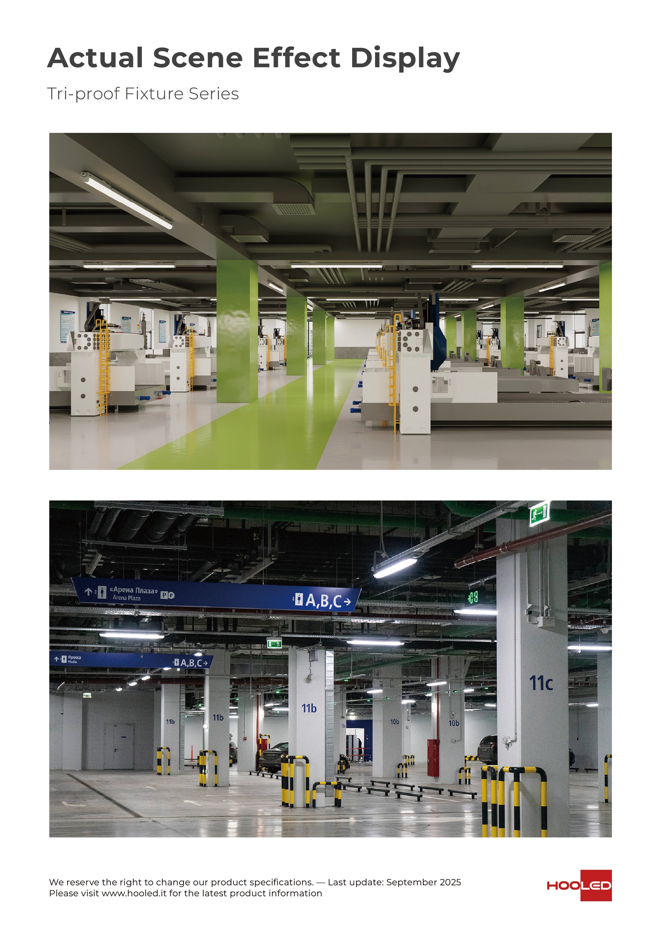 Weatherproof Fixture Plafoniera Stagna LED - TF124